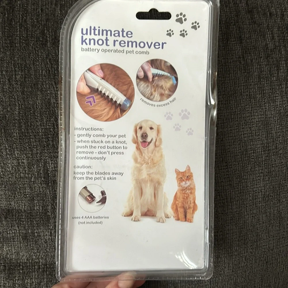 Battery operated Petco the ultimate knot remover